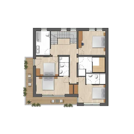 In By Lift & Slopes شاليه *